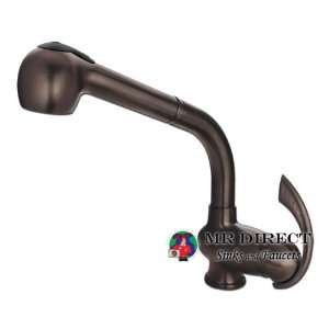  Oil Rubbed Bronze Kitchen Faucet with Pull Out Spray: Home 