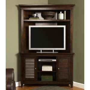  Corner Entertainment TV Stand w/ Hutch by Liberty 