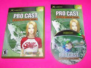 Pro Cast Sports Fishing      Xbox Game COMPLETE 013388290079  