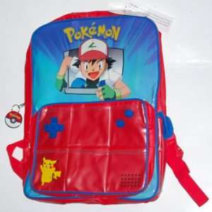  Nintendo Pokemon Ash & Pikachu Backpack: Toys & Games
