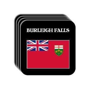  Ontario   BURLEIGH FALLS Set of 4 Mini Mousepad Coasters 