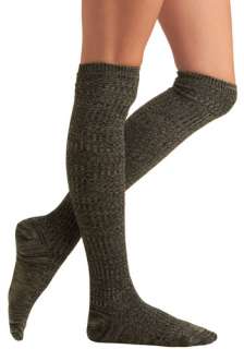 Last Day of Camping Socks   Grey, Knitted, Fall, Winter