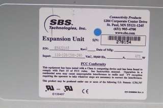 SBS Technologies 85422103 PCI Expansion Unit Chassis Extender 4 Slots 