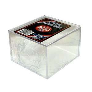  BCW 2 Piece Slider Box   200 Count Baseball & Sportcards Card 