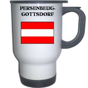  Austria   PERSENBEUG GOTTSDORF White Stainless Steel Mug 