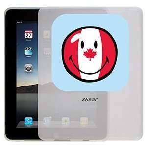  Smiley World Canadian Flag on iPad 1st Generation Xgear 