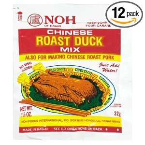 NOH Chinese Roast Duck, 1.2 Ounce Packet, (Pack of 12)  