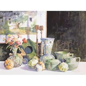    Still Life with Moroccan Vase by W. A. Sloan 34x26