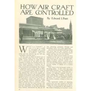  1911 How Air Craft Airplanes Are Controlled Flying 