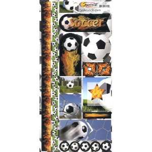  Name of the Game: Soccer Balls Cardstock Stickers: Arts 