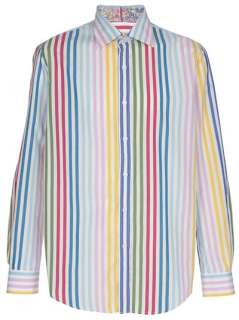 Joe Black Striped Shirt   Tessabit   farfetch 