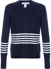 COMME DES GARÇONS SHIRT   striped sweater