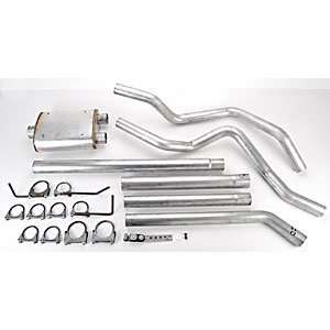  JEGS Performance Products 31112 Cat Back 2 1/2 Dual Exhaust System 
