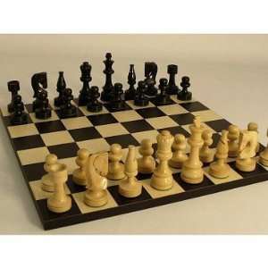   and Natural Boxwood Russian Knight Wooden Chess Set: Everything Else