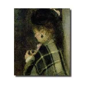  Young Woman With A Small Veil C1875 Giclee Print: Home 