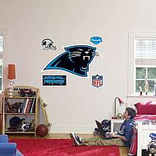 Fathead Carolina Panthers Logo Wall Graphics   