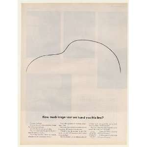   Much Longer Can We Hand You This Line Shape Print Ad (51423) Home