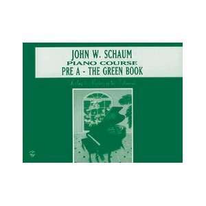  Schaum Piano Course Pre A   Green Book Musical 