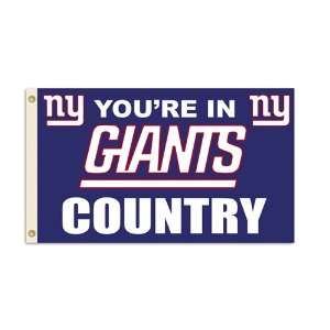   Giants NFL Youre in Giants Country 3x5 Banner Flag 