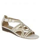 Womens Naturalizer Judo White/Gold Shoes 
