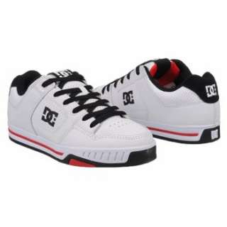 Athletics DC Shoes Mens Purist White/Red Shoes 