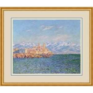  Old Fort at Antibes by Claude Monet   Framed Artwork 