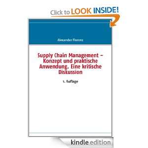 Supply Chain Management   Konzept und praktische Anwendung. Eine 