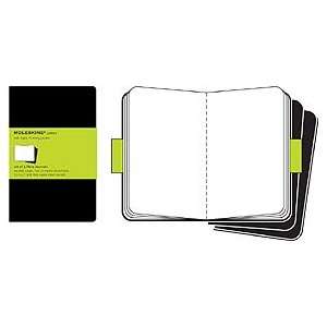  Moleskine Plain Cahier Notebook   Black: Office Products