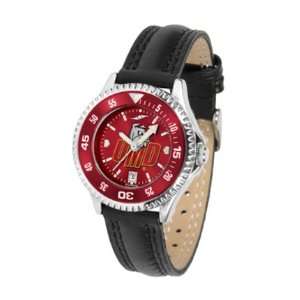  (Duluth) Bulldogs Competitor Ladies AnoChrome Watch with Leather 