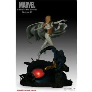  MARVEL Dioramas X Men vs. Sentinel #2   Beast & White Queen 