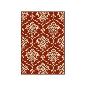  Carpet Concept Flow Red Rug Size 6 7 x 9 7