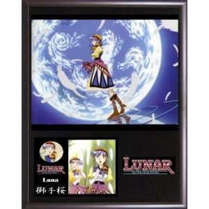 Lunar Silver Star Story Luna Plaque Series w/ Collectible 