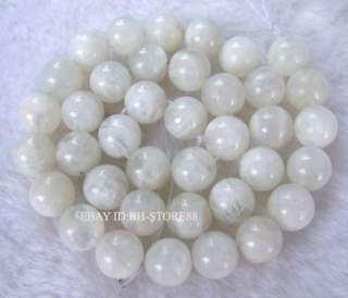 New10mm Natural Moonstone Round Gemstone Beads 15