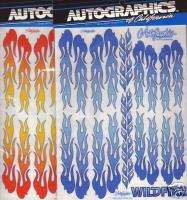 AutoGraphics #805 Wildfire blue 1/10 scale decal  
