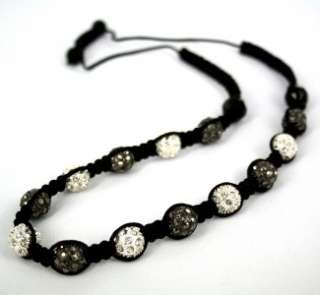   SHAMBALLA NECKLACE 12mm DISCO CRYTAL BALLS FREE P&P UK FAST DELIVERY