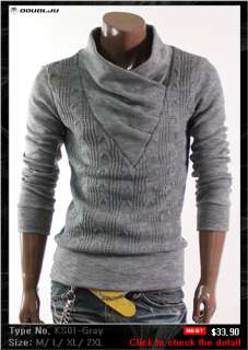 DOUBLJU Mens Casual Best Knit Sweaters Collection  