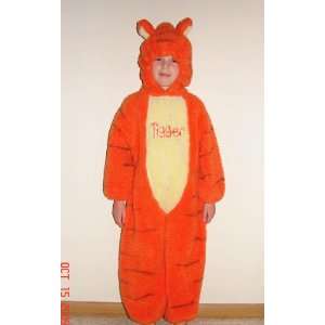  Tigger Deluxe Plush Toddler Costume   Child Small (4 6 