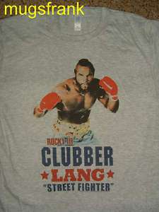 New Rocky Clubber Lang Mr T Street Fighter T Shirt  