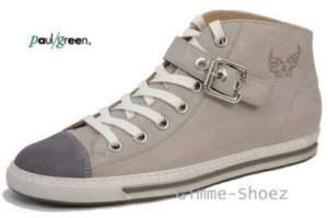 Paul Green Sneaker Boots piomb fumo grau Leder NEU 2011  