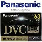 Panasonic Mini DV HDV Tape AY DVM63HDE For HD Video
