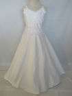 New Girl National Pageant Wedding Formal Party Dress 0ff white 6 8 10 