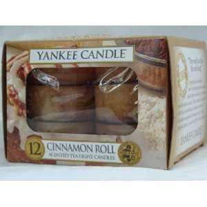  Yankee Candle Cinnamon Roll Scented Tea Lights: Home 