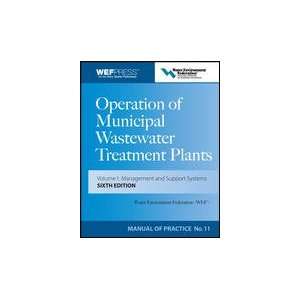    Operation of Municipal Wastewater Treatment Plants 