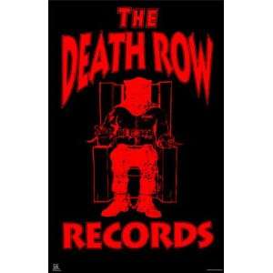 Death Row Poster (Red & Black) 