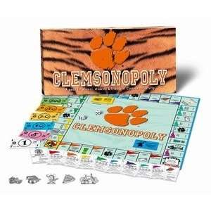  Clemson Tigers Clemsonopoly Monopoly Game Toys & Games