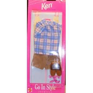  Barbie Ken Summer Go In Style Fashion Outfit 1997: Toys 