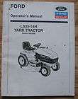 Original! Ford LS35 14H Yard Lawn Tractor Operators Owners Manual 