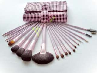 Make Up Kosmetik Schmink Pinsel Set Pinselset Pink 21 t  