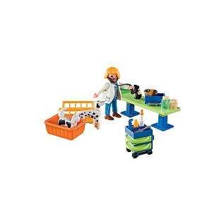  Playmobil 5970 Carrying Case Vet Clinic Toys & Games