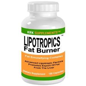 Lipotropics Fat Burner 180 Capsules Weight loss Diet Pills Fat Burner 